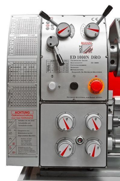 Токарно-гвинторізний верстат Holzmann ED 1000N 1630063820 фото