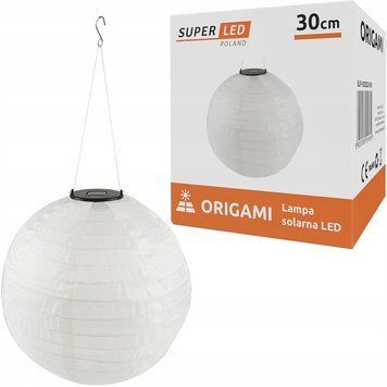 Підвісний ліхтар, світильник садовий SuperLED Origami 30см 5180 фото